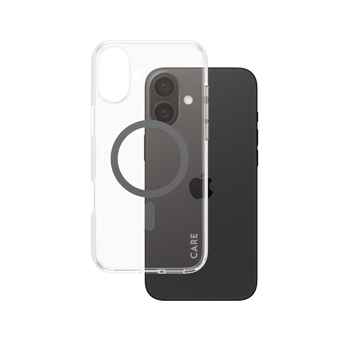 CARE by PanzerGlass® Flagship Case Transparent Urban Combat Schwarz MagSafe für iPhone 16 Plus CARE by PanzerGlass® Flagship Case Transparent Urban Combat Schwarz MagSafe für iPhone 16 Plus